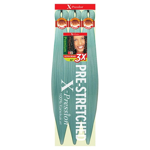 X-Pression Pre Stretched Braid 42" Ultra Lightweight - Various Colors Available