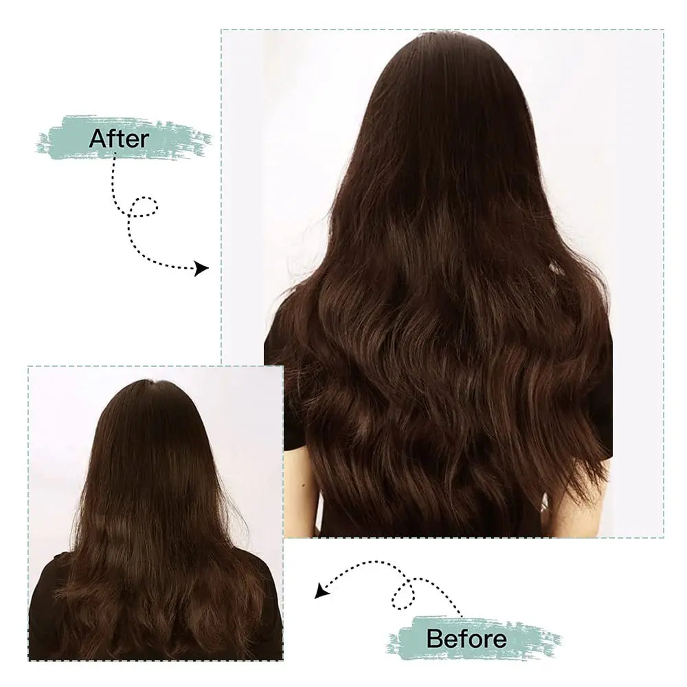 Straight Brazilian 100% Unprocessed Virgin Human Hair Clip-Ins