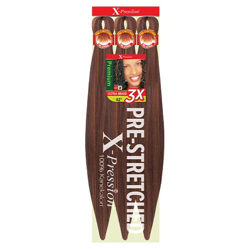 X-Pression Pre Stretched Braid 42" Ultra Lightweight - Various Colors Available