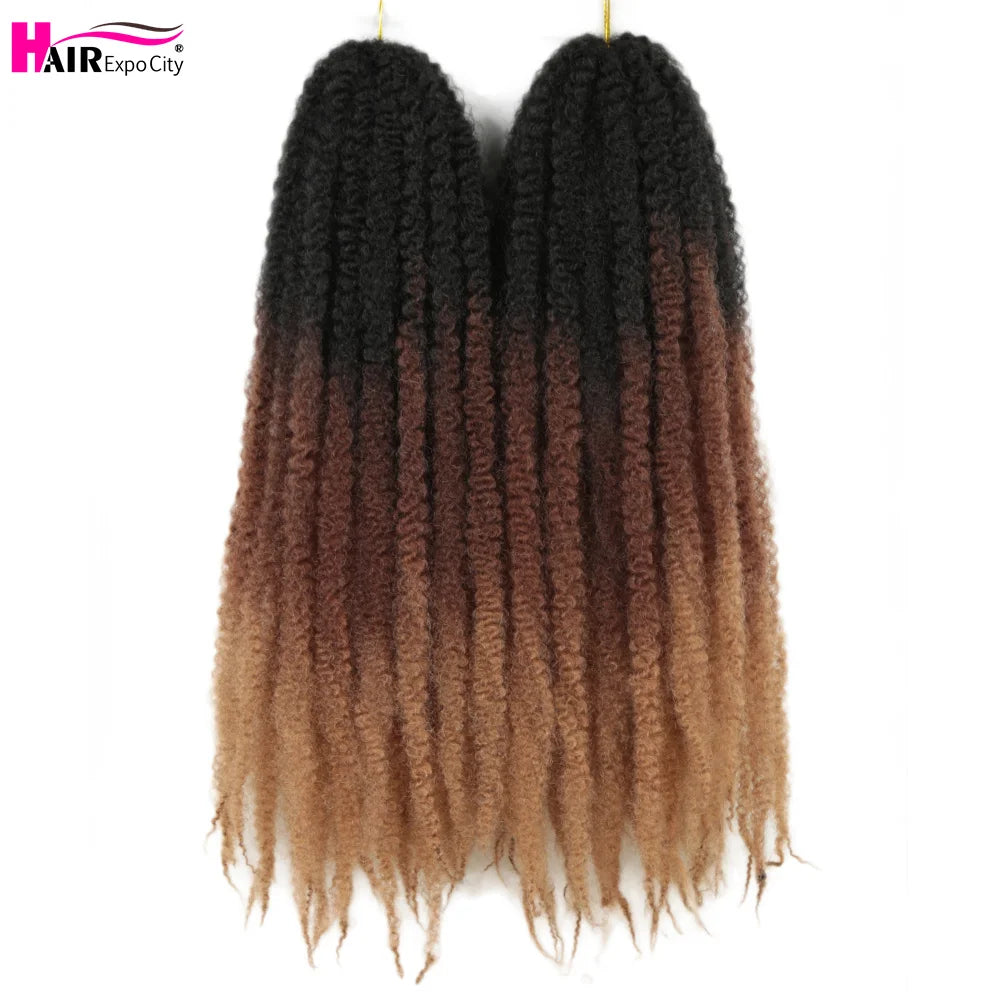 Marley Twist Crochet Synthetic Hair - Various Colors Available
