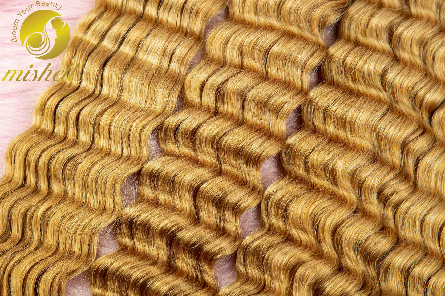 Deep Wave Highlight Ombre Human Hair For Braiding