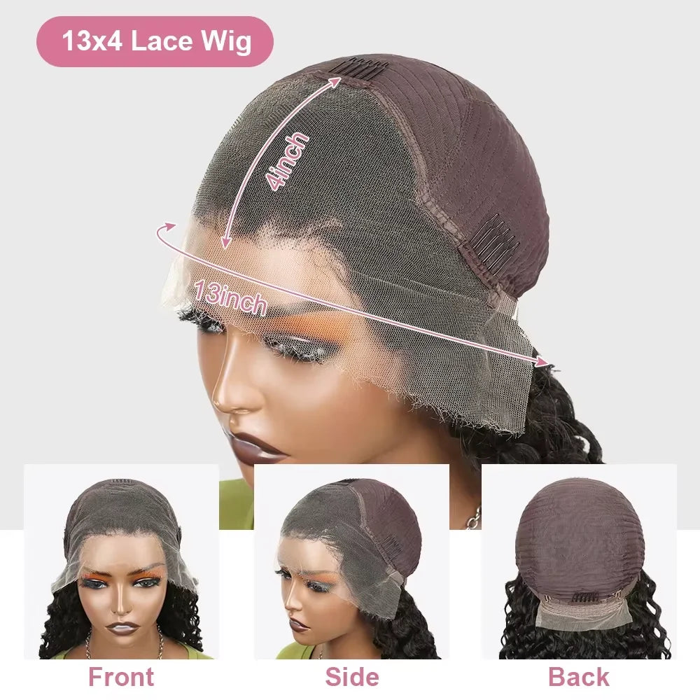 Bone Straight Burgundy - HD Transparent Full Lace Frontal Human Hair Glueless Wig