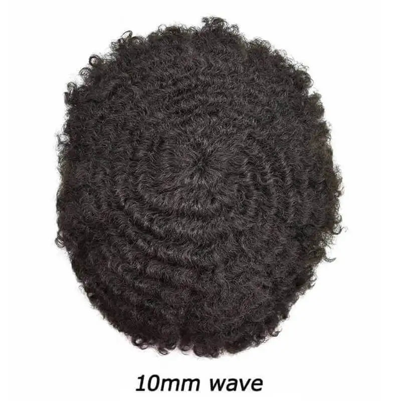 Hair Replacement System (Toupee) Human Hair Fine Mono NPU - Hair Pattern Variations Available