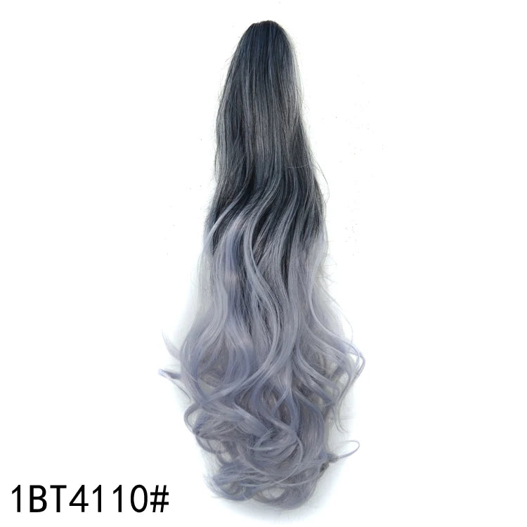Synthetic Drawstring Long Curly Ponytail - Other Colors Available