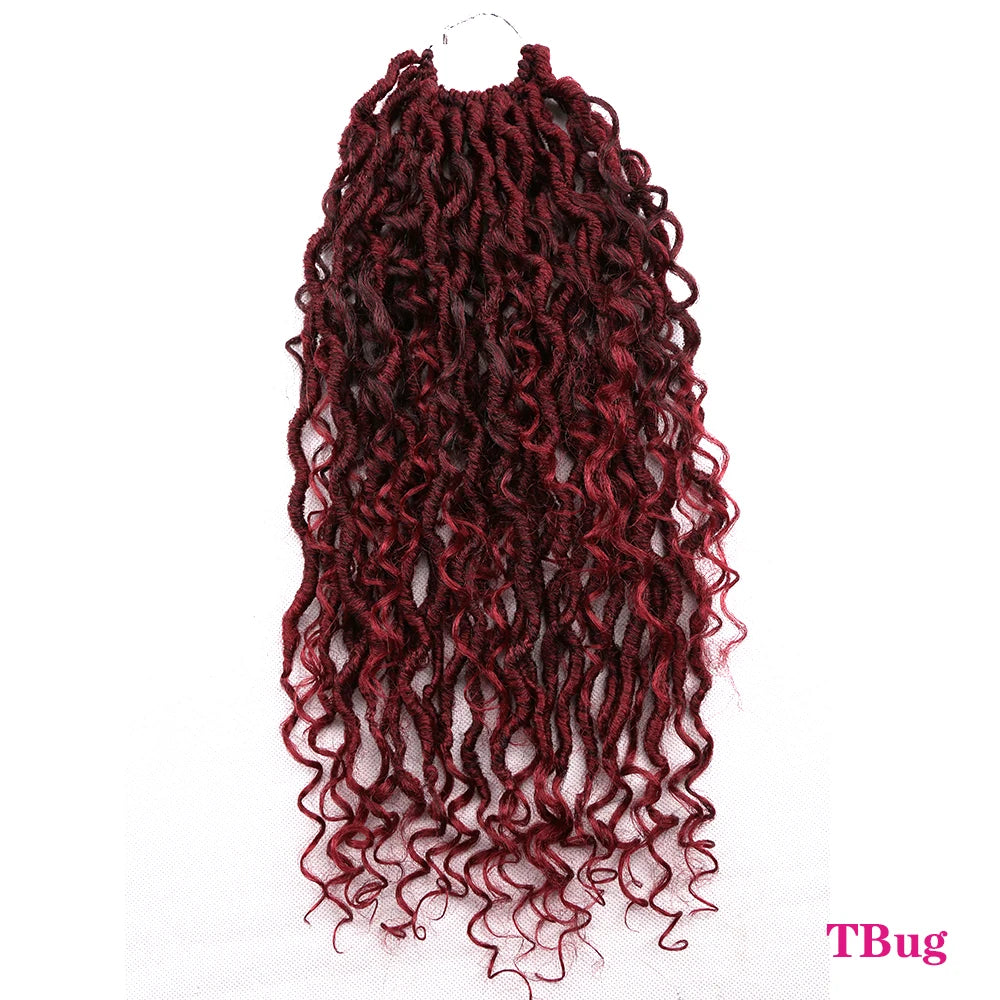 Goddess Locs Synthetic Crochet Hair