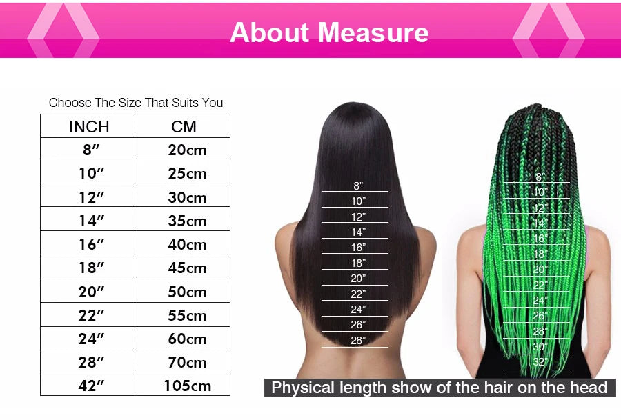 Senegalese Twist Synthetic Crochet Braided Hair - Various Colors Available