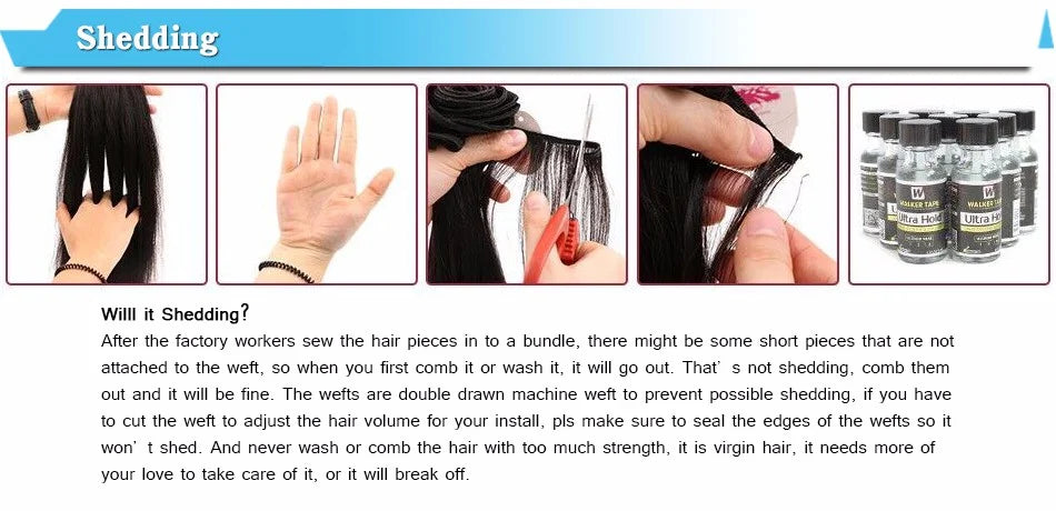 Peruvian Human Hair Kinky Straight Bundles
