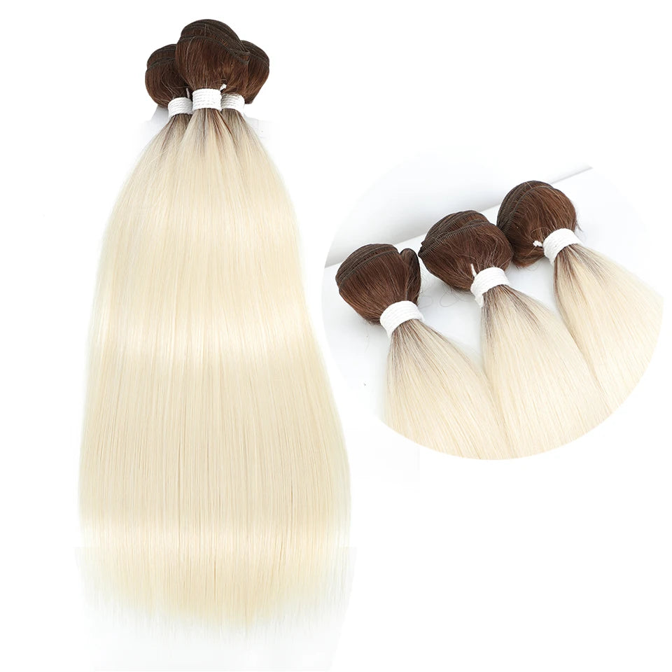 Yaki Straight Synthetic Hair Bundles - Various Colors Available