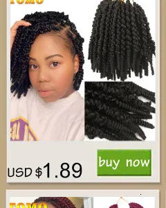 Senegalese Twist Synthetic Crochet Braided Hair - Various Colors Available