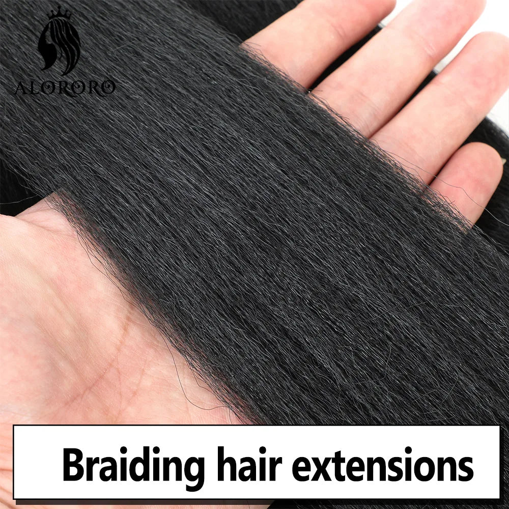 30/42/48 Inch Yaki Synthetic Jumbo Braiding Hair