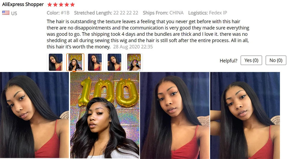 Straight Bundles Human Hair (Two Colors Available)