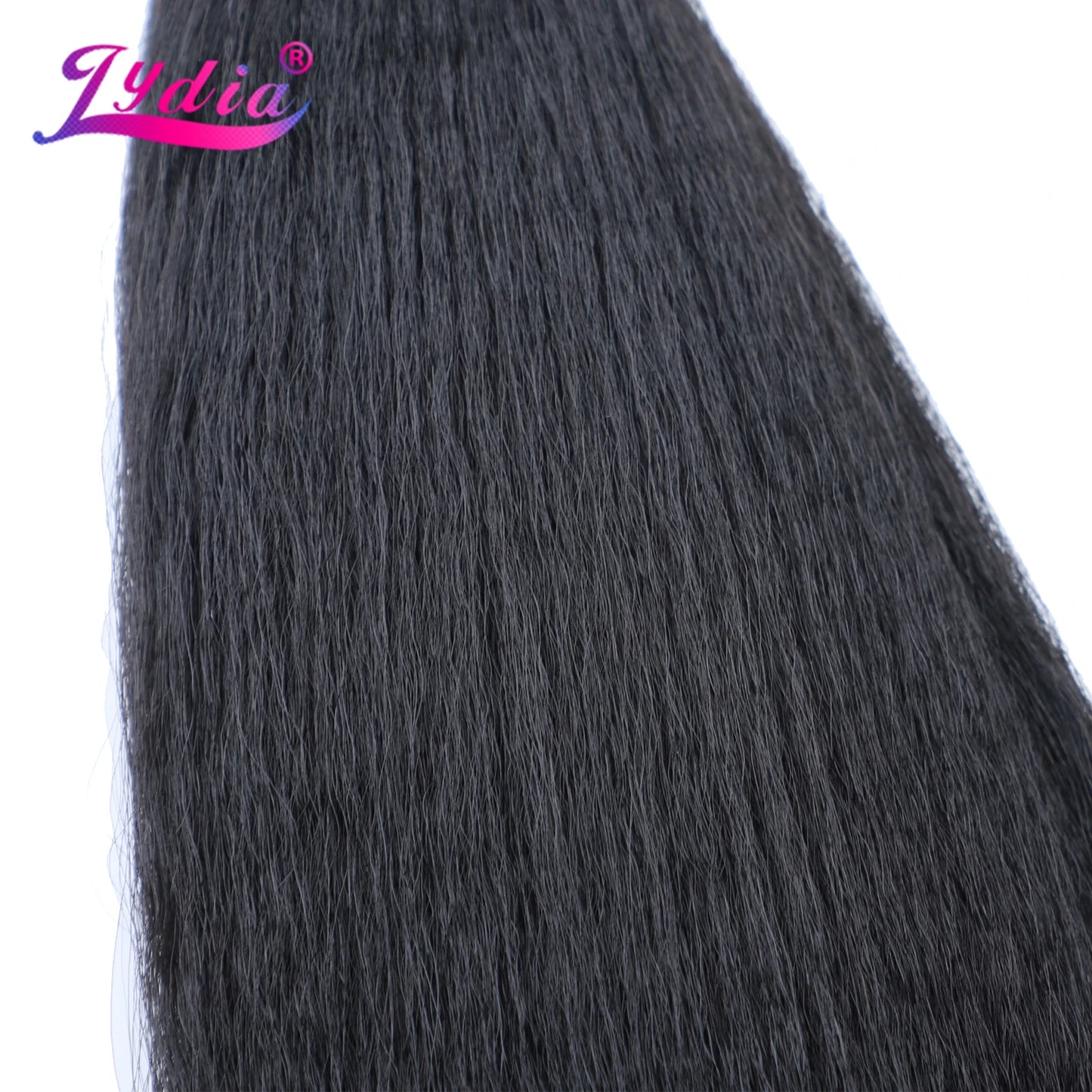 Kinky Straight Bundles Synthetic Hair Extension Crochet/Braiding
