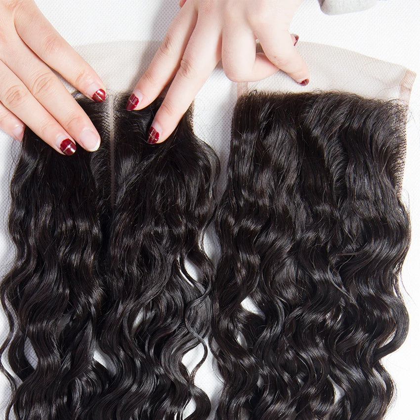 Brazilian Human Hair HD Transparent Lace Frontal or Closures - Various Options Available