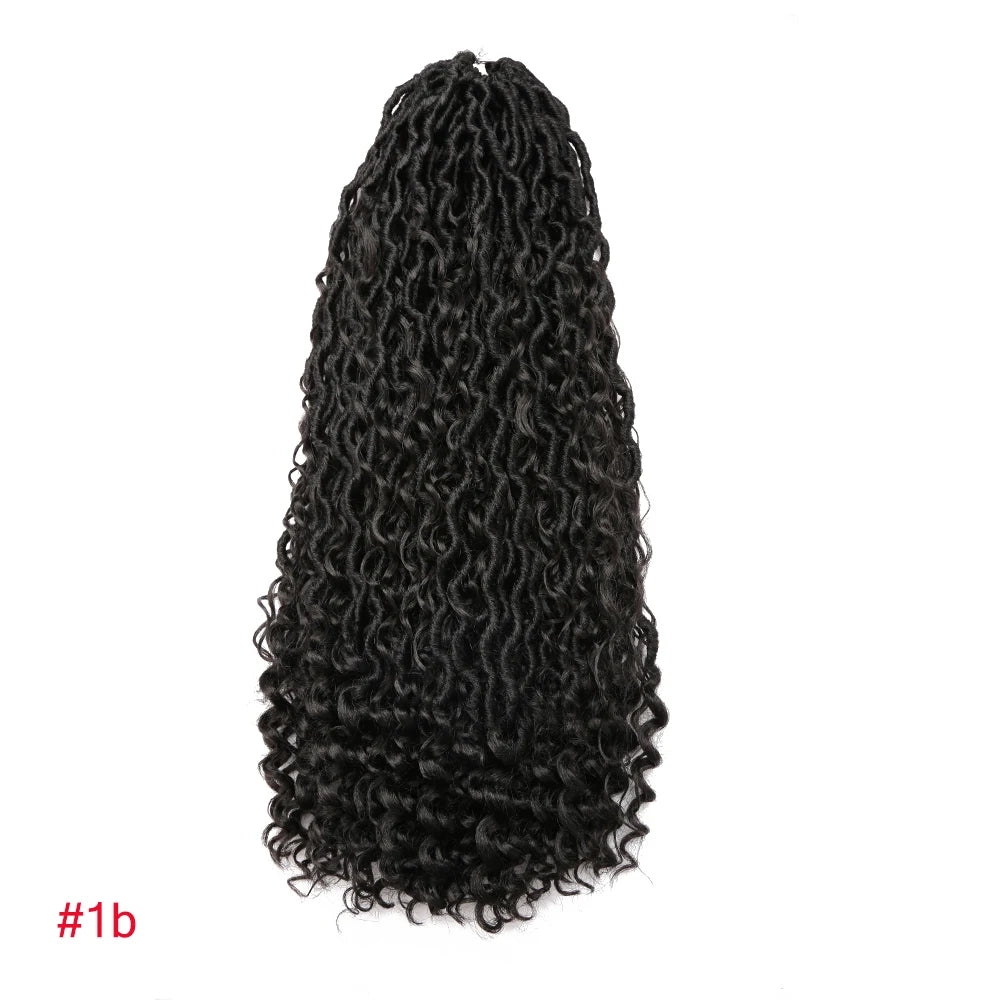 Goddess Locs Synthetic Crochet Hair