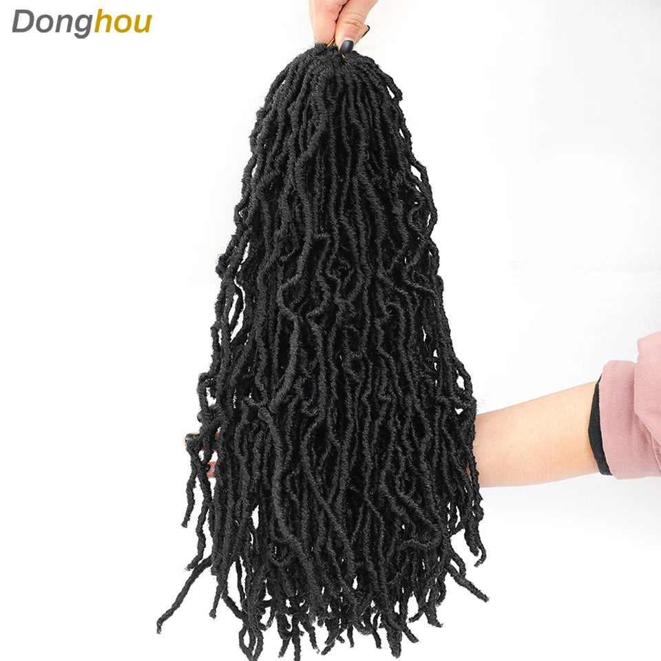 Faux Locs Crochet Synthetic Hair - Various Colors Available