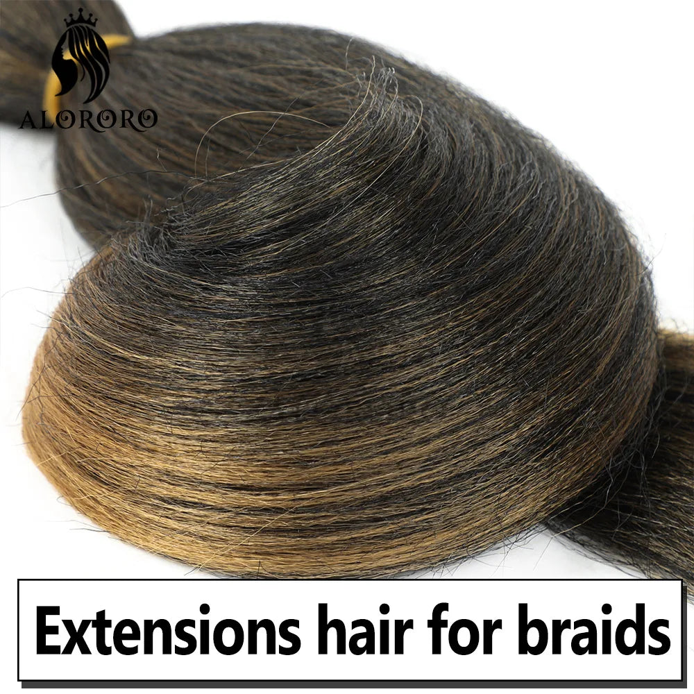 30/42/48 Inch Yaki Synthetic Jumbo Braiding Hair