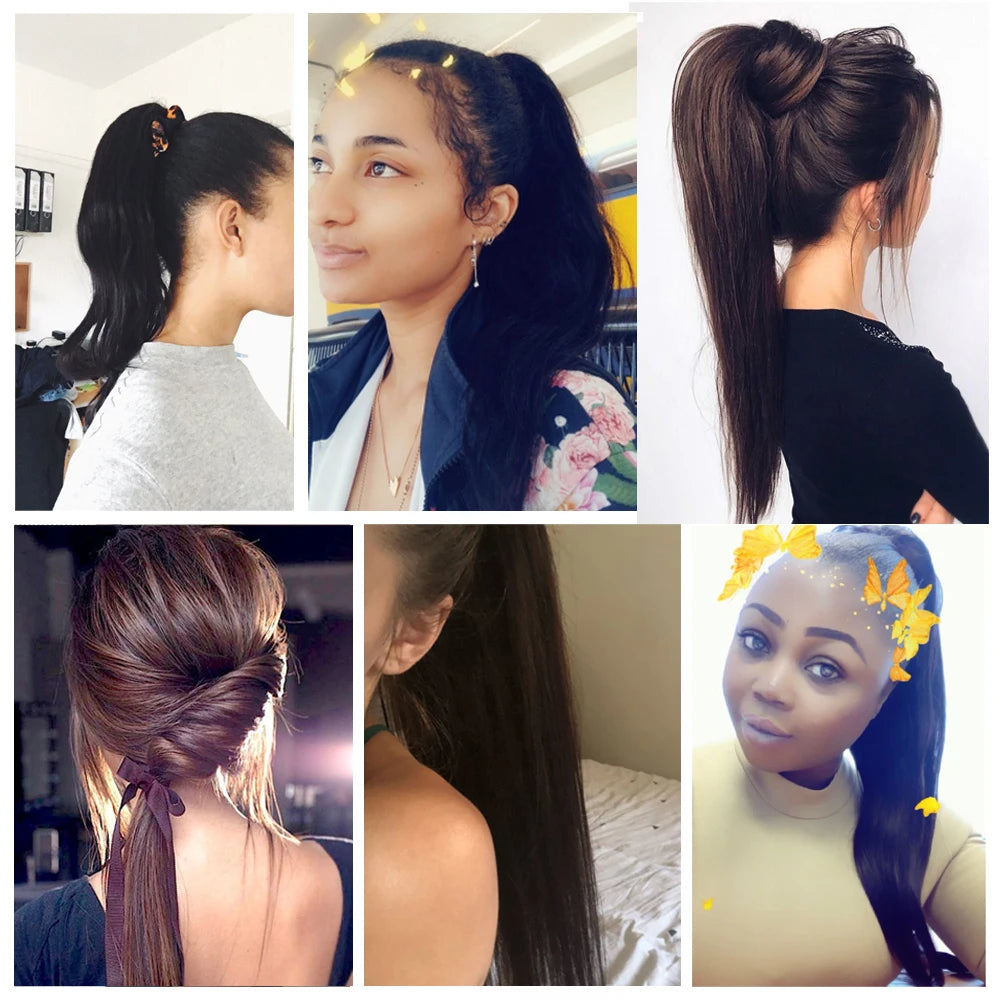 Body Wave Wrap Around Human Hair Ponytail, 100g & 120g Available