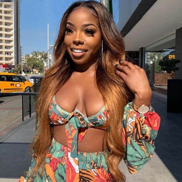 Ombre Body Wave 100% Unprocessed Virgin Brazilian Human Hair