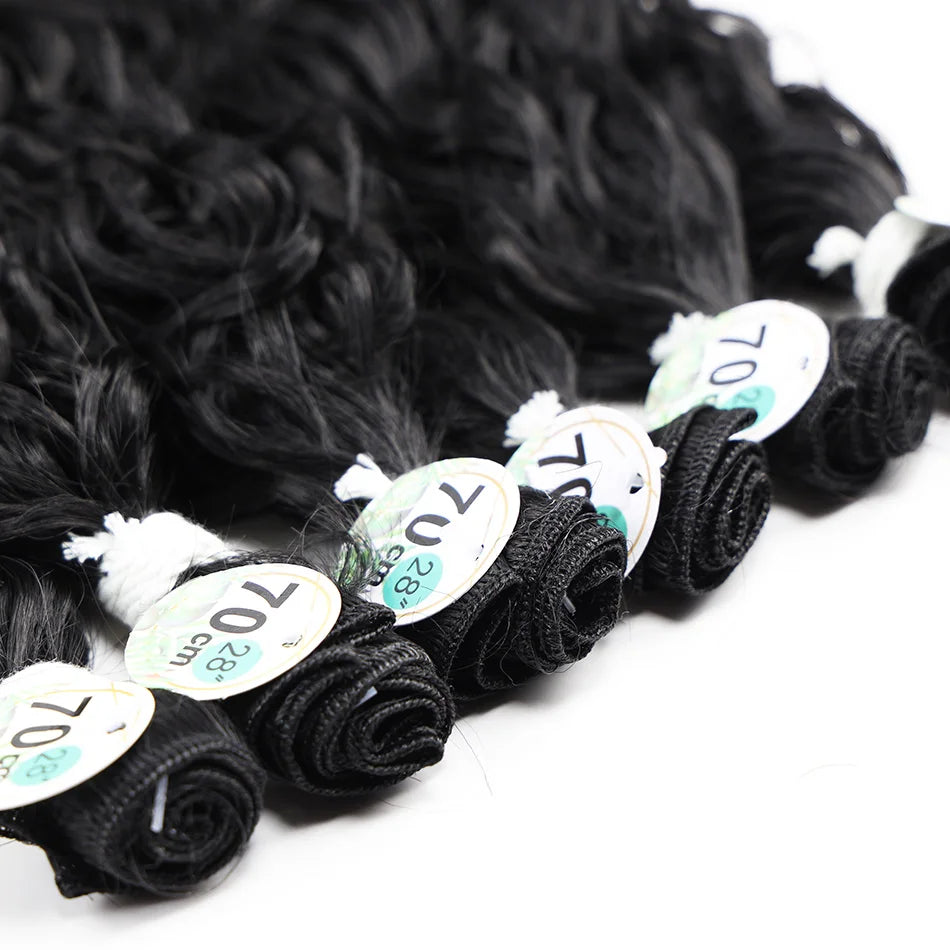 Kinky Curly Bundles Synthetic Hair - Various Colors Available