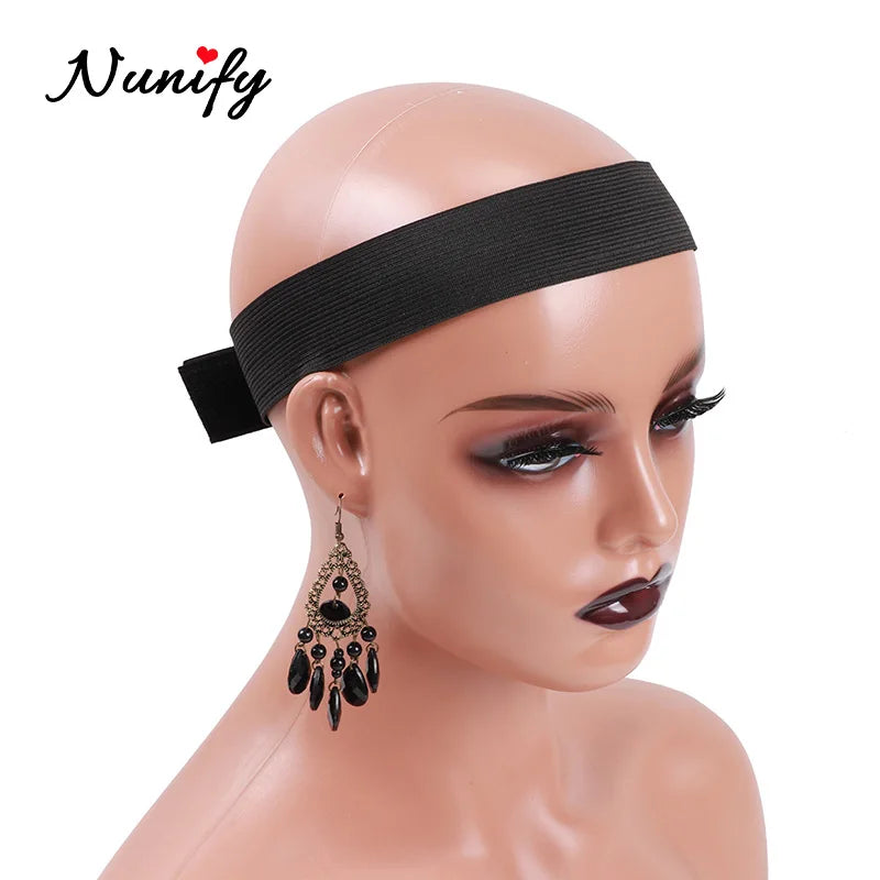 3PC Elastic Melting Lace Headband With Edge Brush/Comb