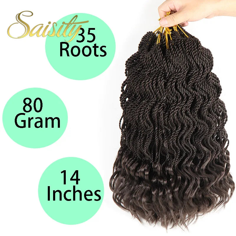 Senegalese Twist Synthetic Crochet Braids - Various Colors Available