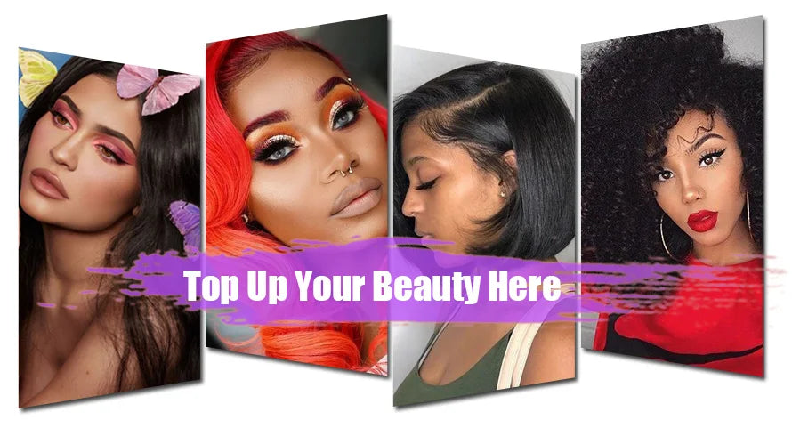 Yaki Straight Synthetic Wig - Blonde Color Available