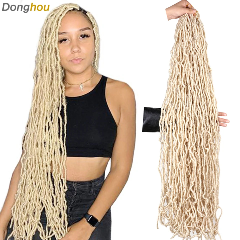 Faux Locs Crochet Synthetic Hair - Various Colors Available