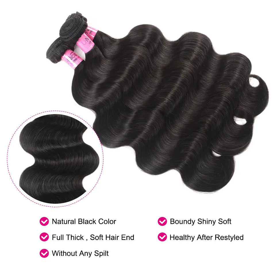 Body Wave Human Hair Bundles