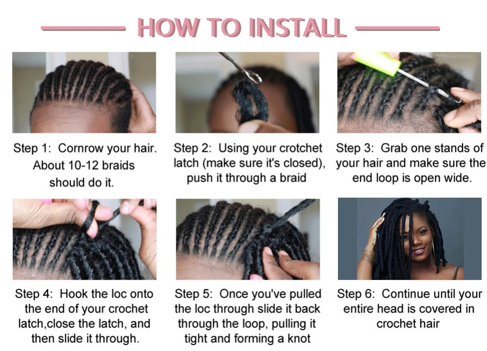 Goddess Locs Synthetic Crochet Hair