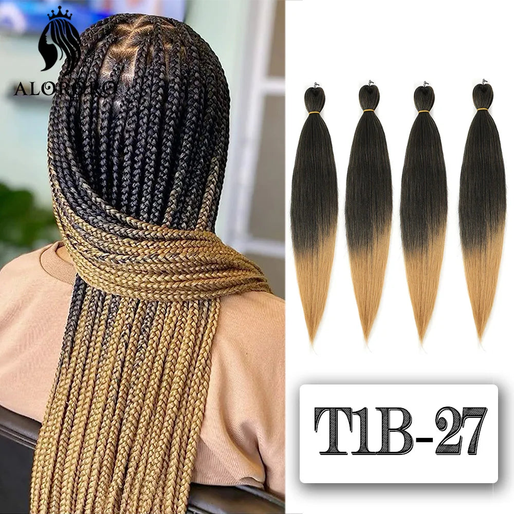 30/42/48 Inch Yaki Synthetic Jumbo Braiding Hair
