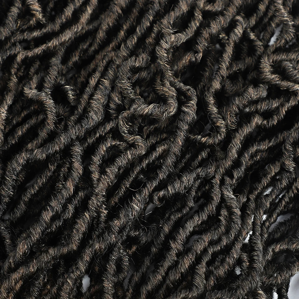 Faux Locs Crochet Synthetic Hair - Various Colors Available