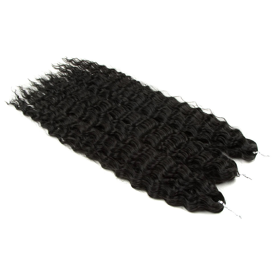 Water Wave Synthetic Crochet Hair - Various Colors Available