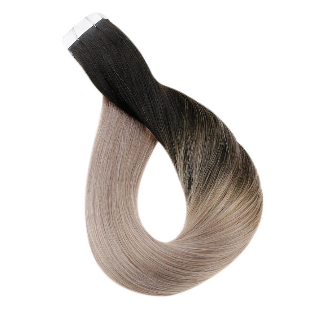 100% Remy Human Hair Seamless Skin Weft Tape Ins