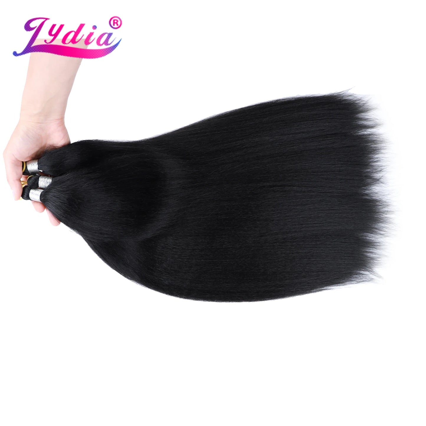 Kinky Straight Bundles Synthetic Hair Extension Crochet/Braiding