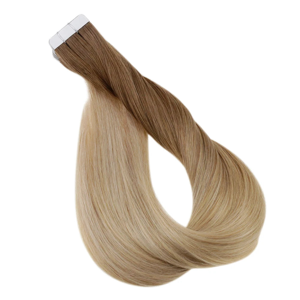 100% Remy Human Hair Seamless Skin Weft Tape Ins