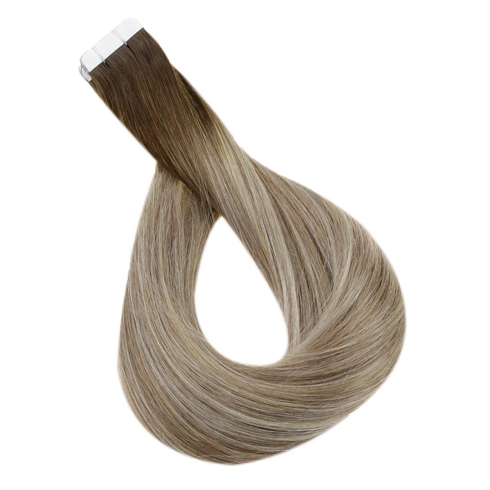 100% Remy Human Hair Seamless Skin Weft Tape Ins