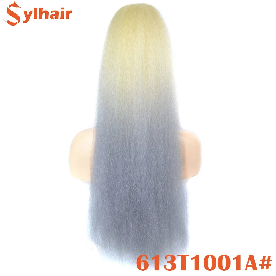 Kinky Straight Synthetic Drawstring Ponytails in Various Colors
