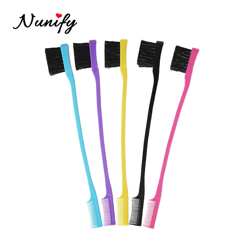 3PC Elastic Melting Lace Headband With Edge Brush/Comb