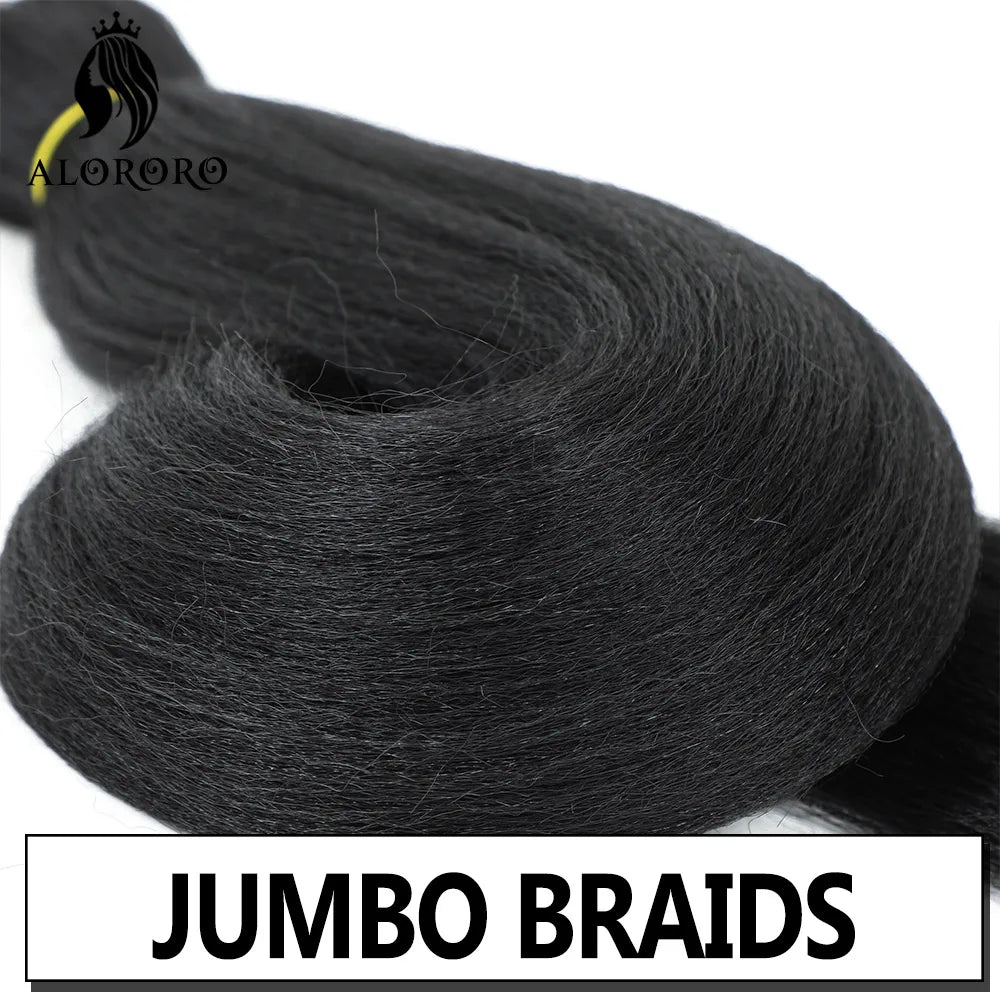 30/42/48 Inch Yaki Synthetic Jumbo Braiding Hair