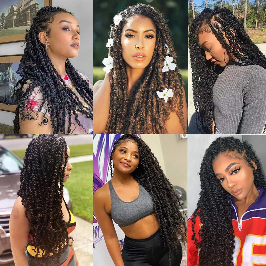 Passion Twist Crochet Synthetic - Various Colors Available