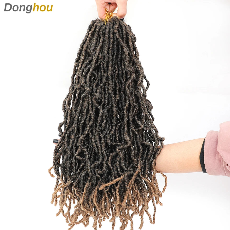 Faux Locs Crochet Synthetic Hair - Various Colors Available