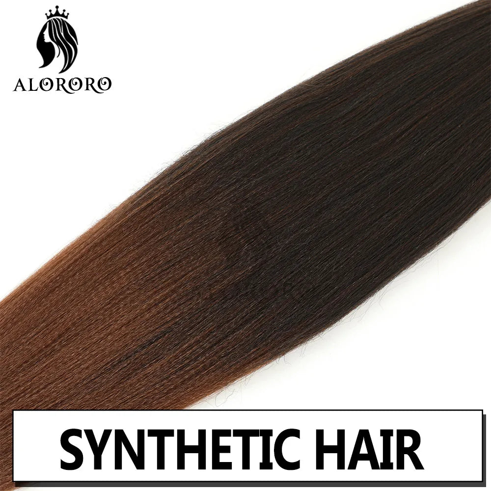 30/42/48 Inch Yaki Synthetic Jumbo Braiding Hair
