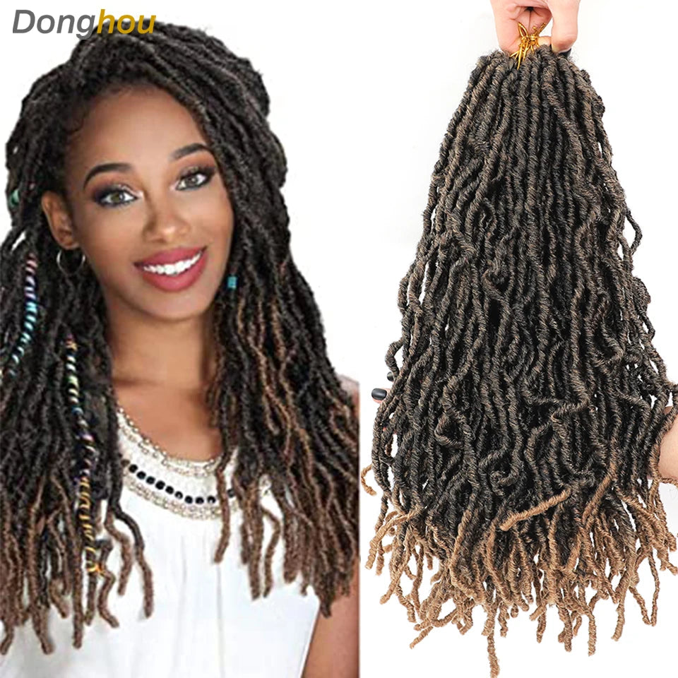 Faux Locs Crochet Synthetic Hair - Various Colors Available