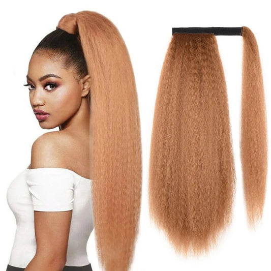 Synthetic Drawstring Wrap Around Ponytail - Various Colors Available