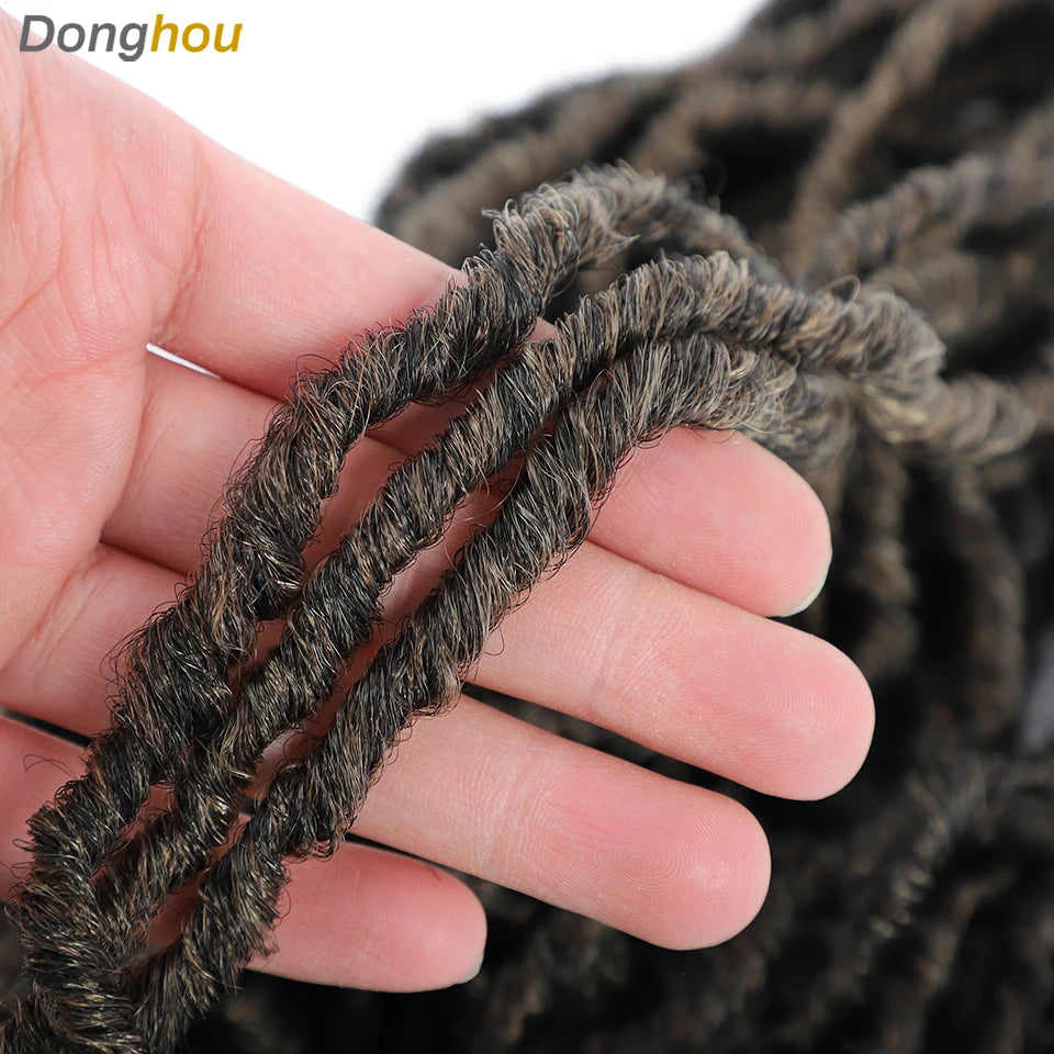 Faux Locs Crochet Synthetic Hair - Various Colors Available