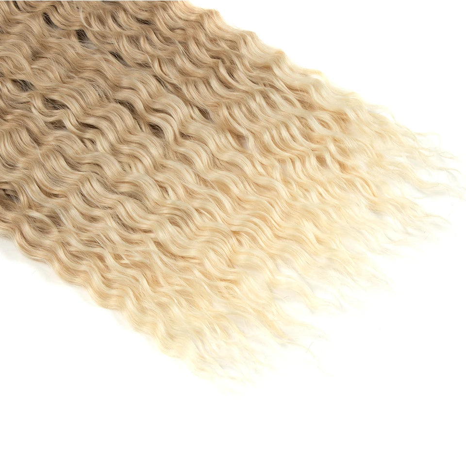 Water Wave Synthetic Crochet Hair 24 Inch - Various Colors Available