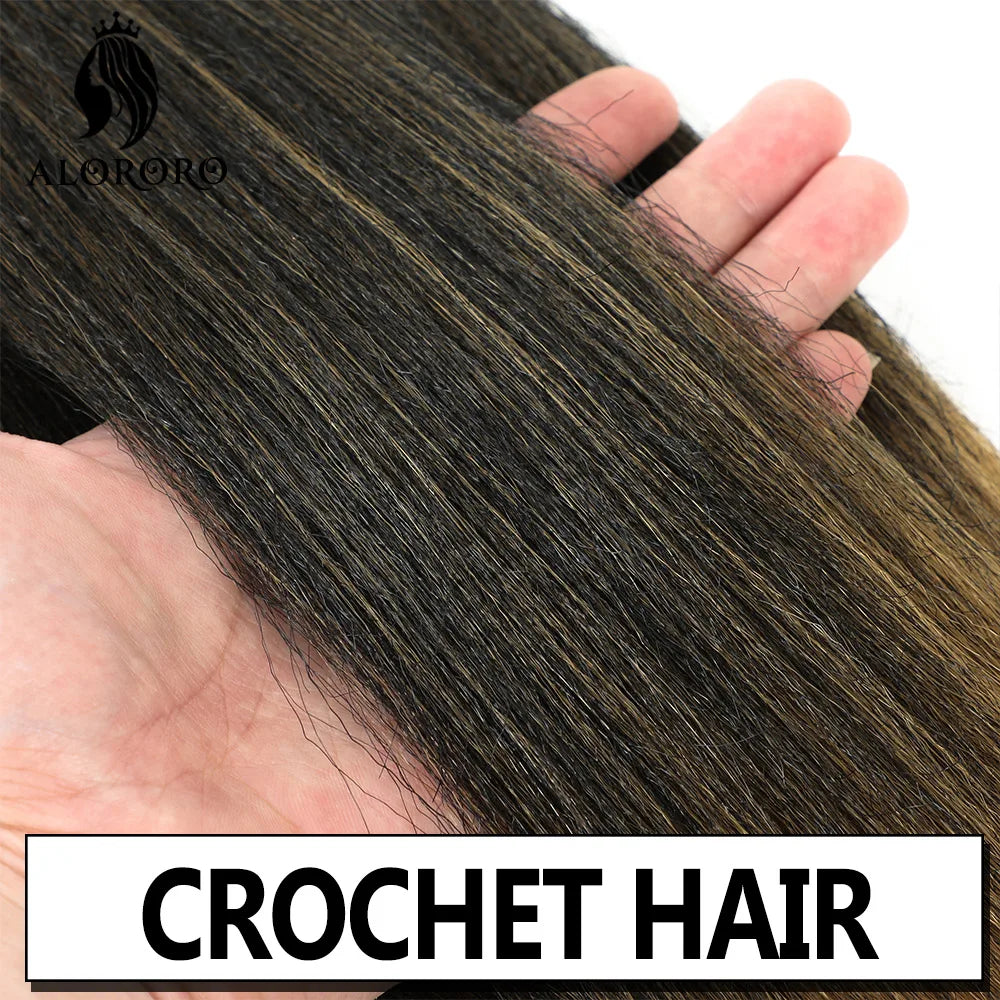 30/42/48 Inch Yaki Synthetic Jumbo Braiding Hair