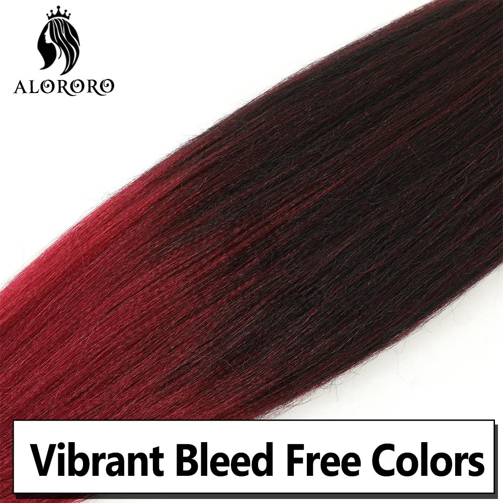 30/42/48 Inch Yaki Synthetic Jumbo Braiding Hair
