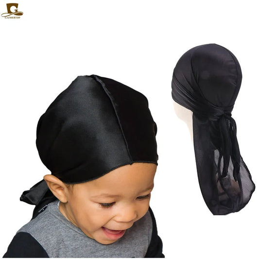 Kids Silky Durags - Various Colors Available