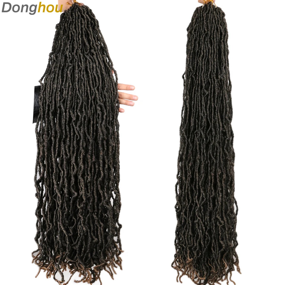 Faux Locs Crochet Synthetic Hair - Various Colors Available